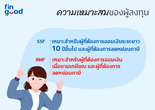 SSF หรือ RMF กองทุนลดหย่อนภาษีแบบไหนที่ใช่สำหรับคุณ 6 1702979218943 1